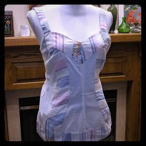 Handmade from India "Snack" brand size 2 tank top